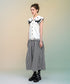 Butterfly Embroidery Collar Blouse